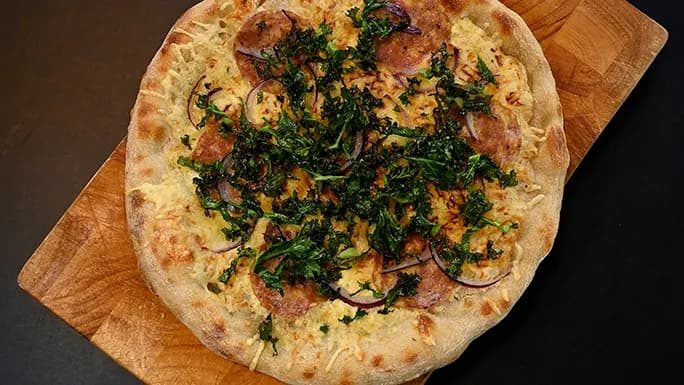 Blackbird Pizza med Salami